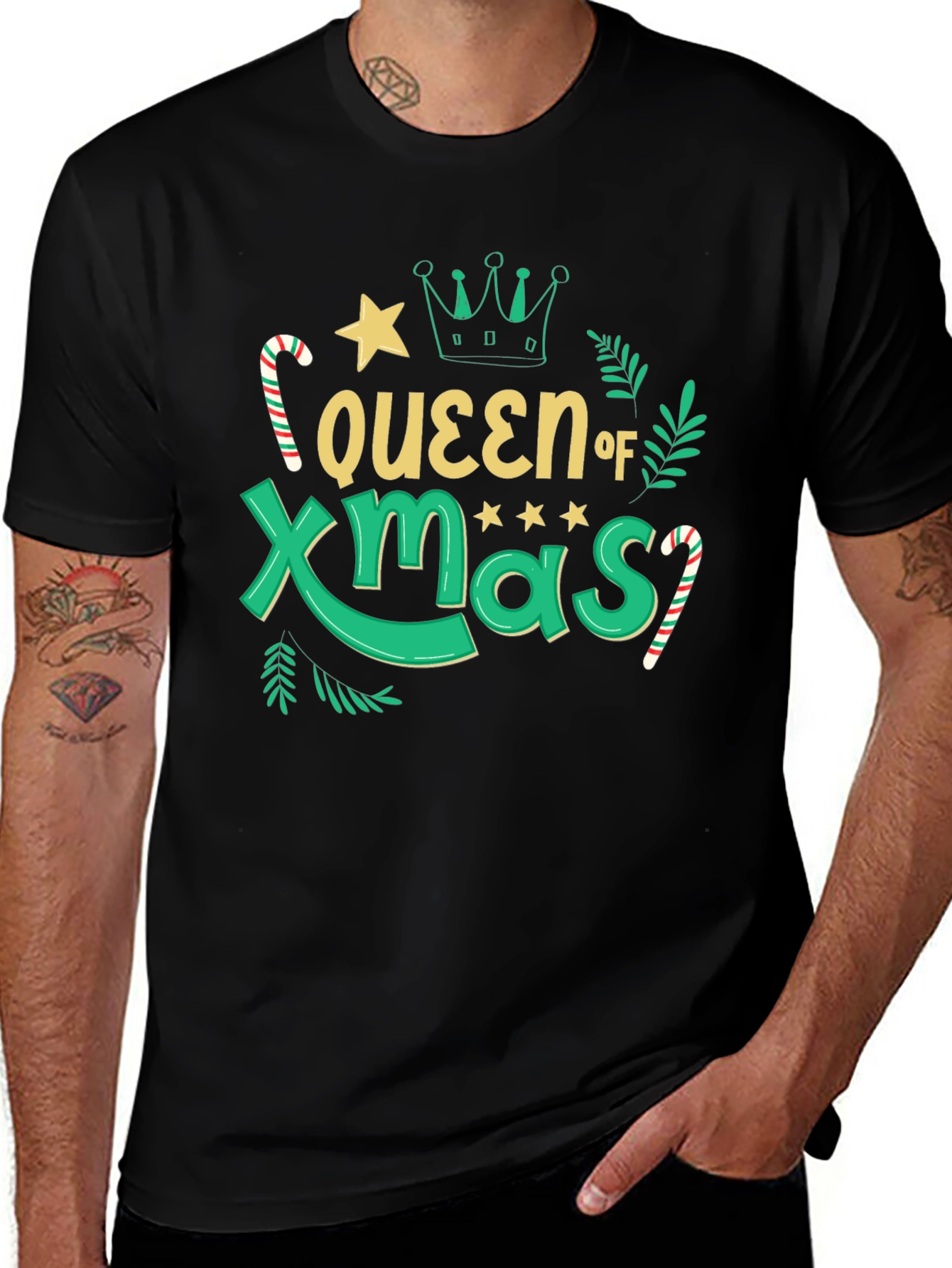 Queen of Xmas Festive T-Shirt