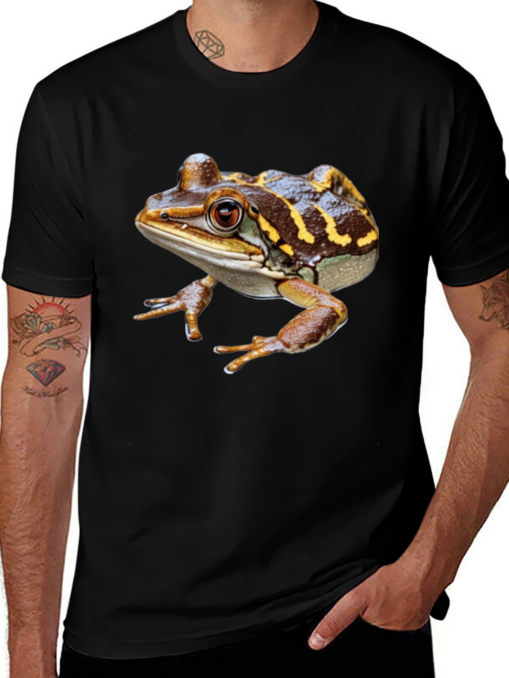 Frog Graphic T-Shirt: Amphibian Lover Tee