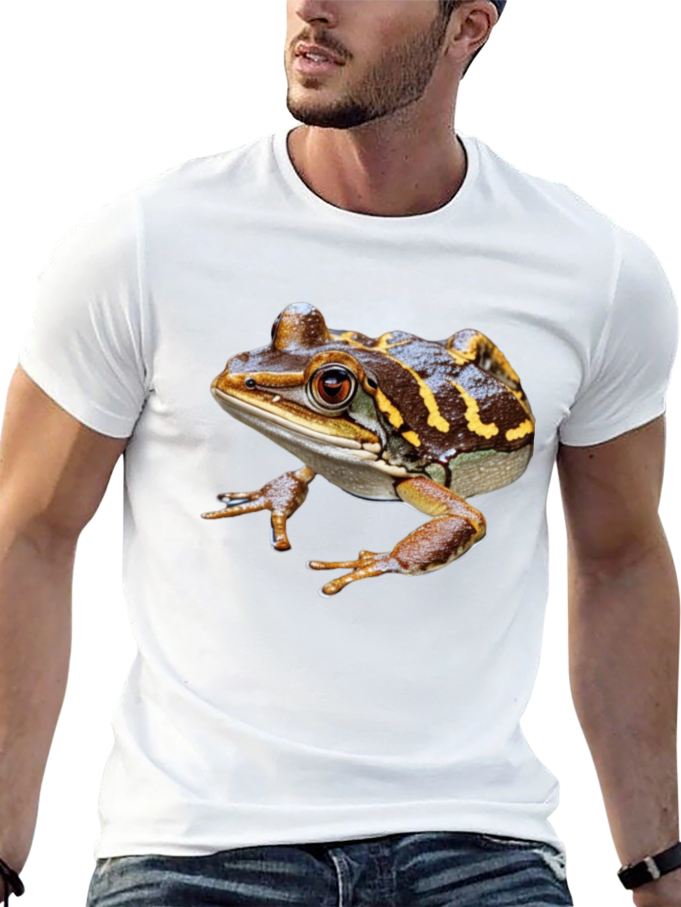 Frog Graphic T-Shirt: Amphibian Lover Tee
