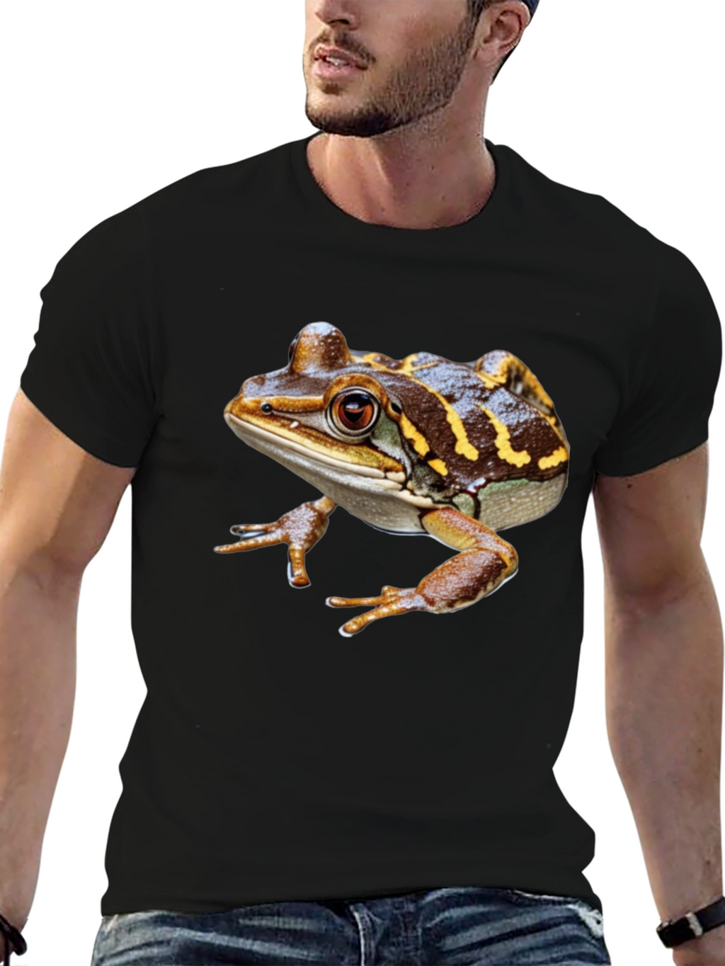 Frog Graphic T-Shirt: Amphibian Lover Tee