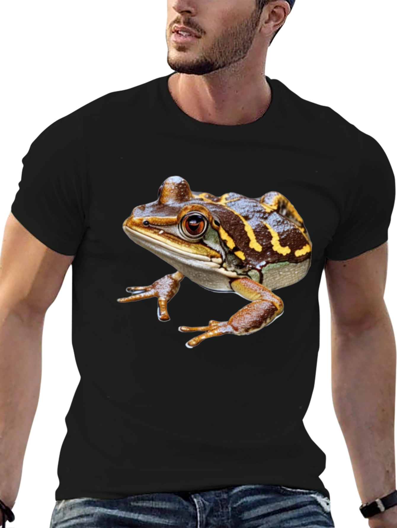 Frog Graphic T-Shirt: Amphibian Lover Tee