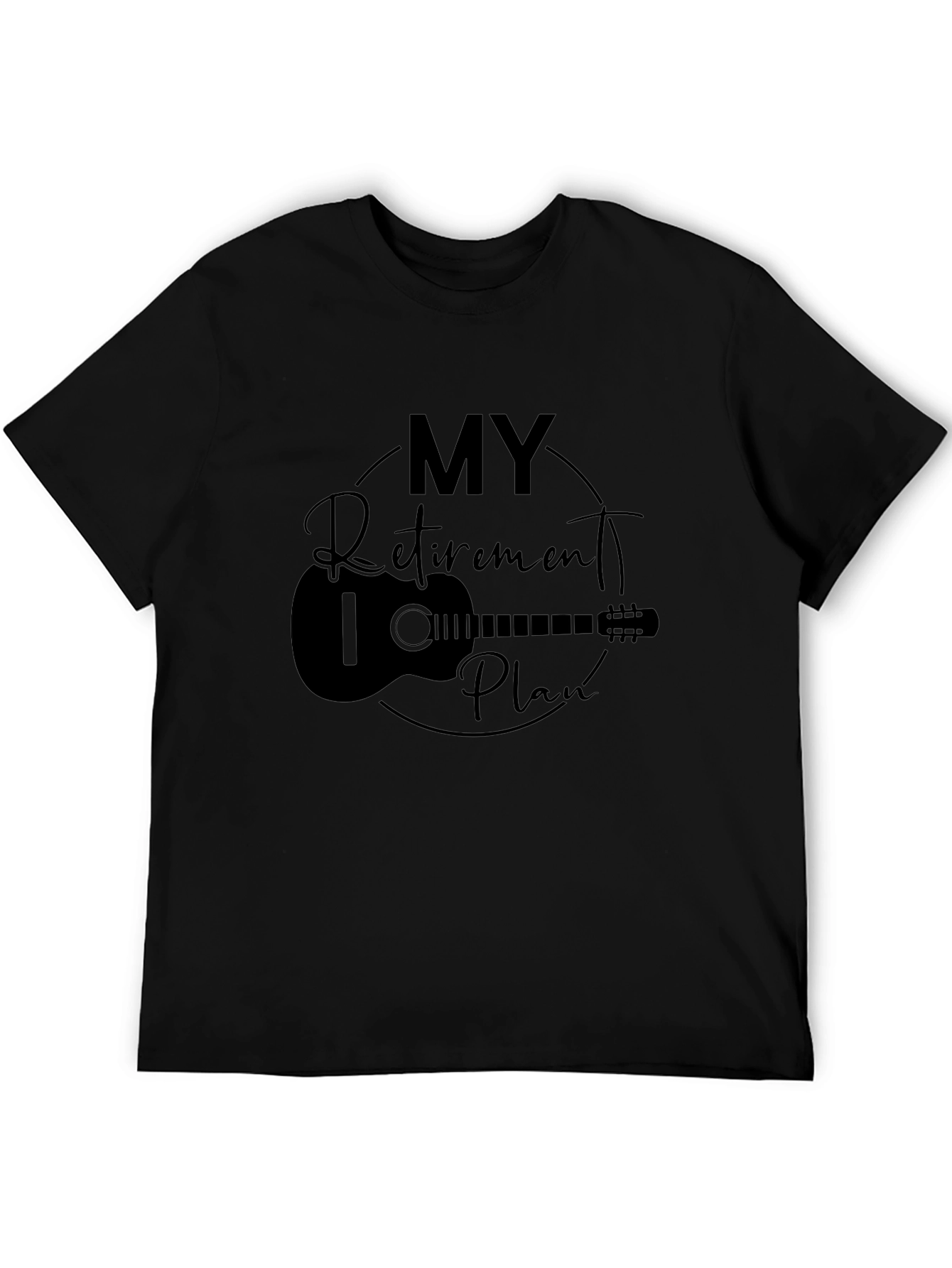 My Retirement Plan Guitar Graphic Tee