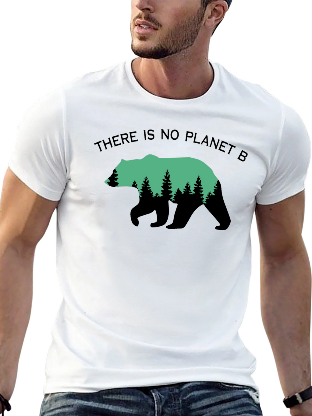 Eco Bear T-Shirt - There is no Planet B