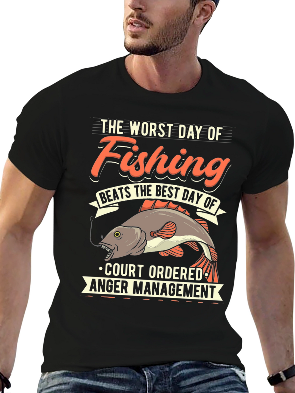 Fishing Anger Management T-Shirt