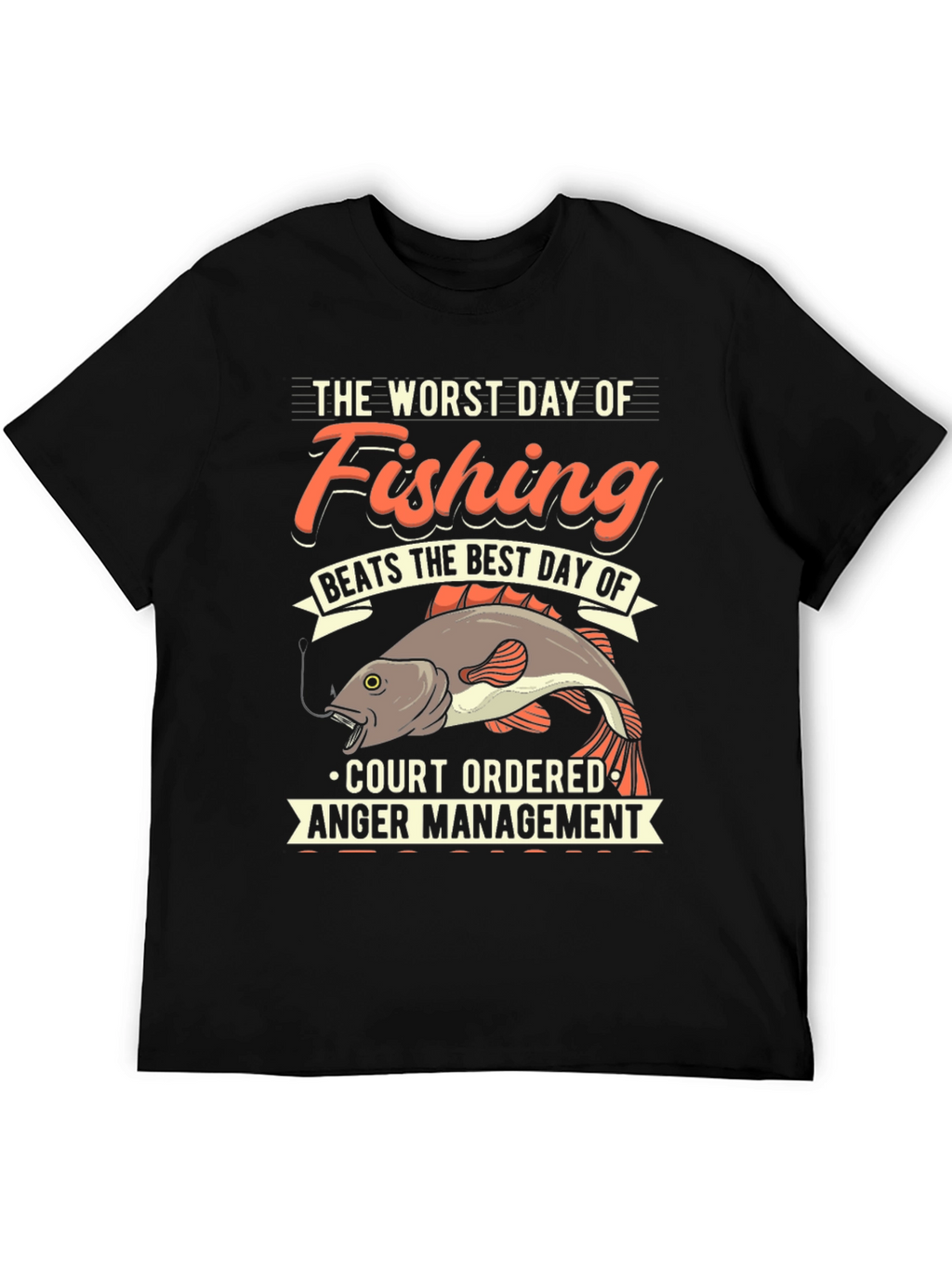 Fishing Anger Management T-Shirt