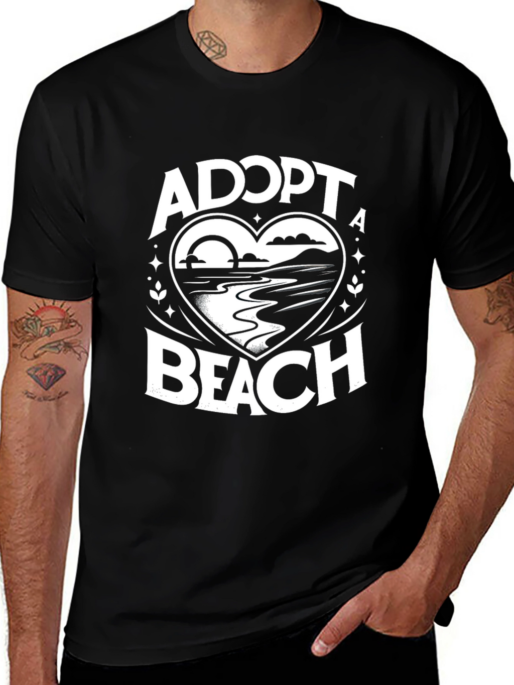 Adopt a Beach Graphic Tee