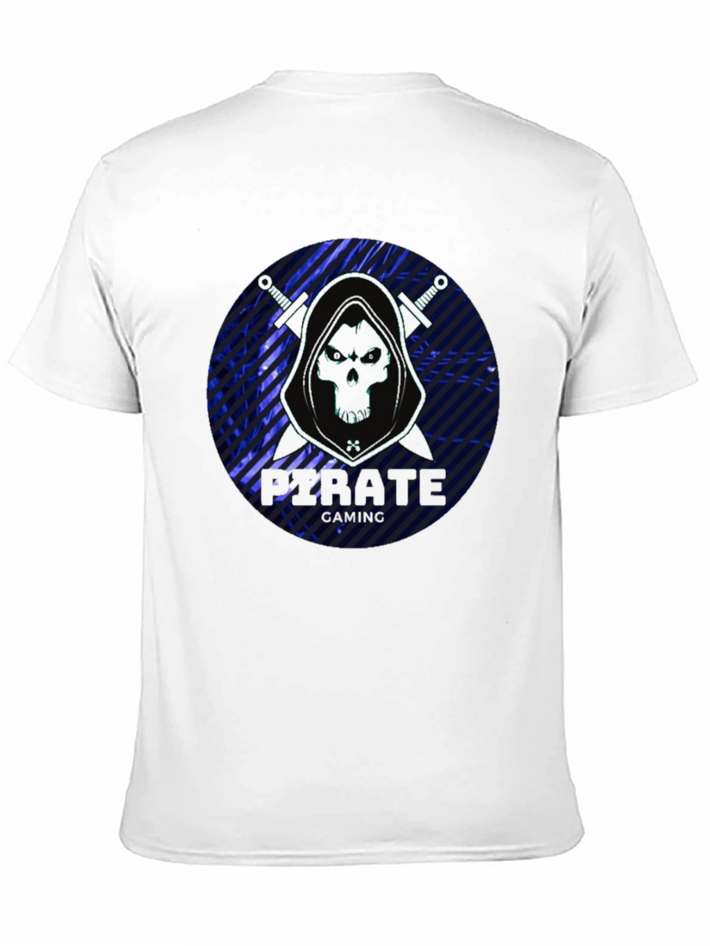 Pirate Gaming Black T-Shirt - Skull Design