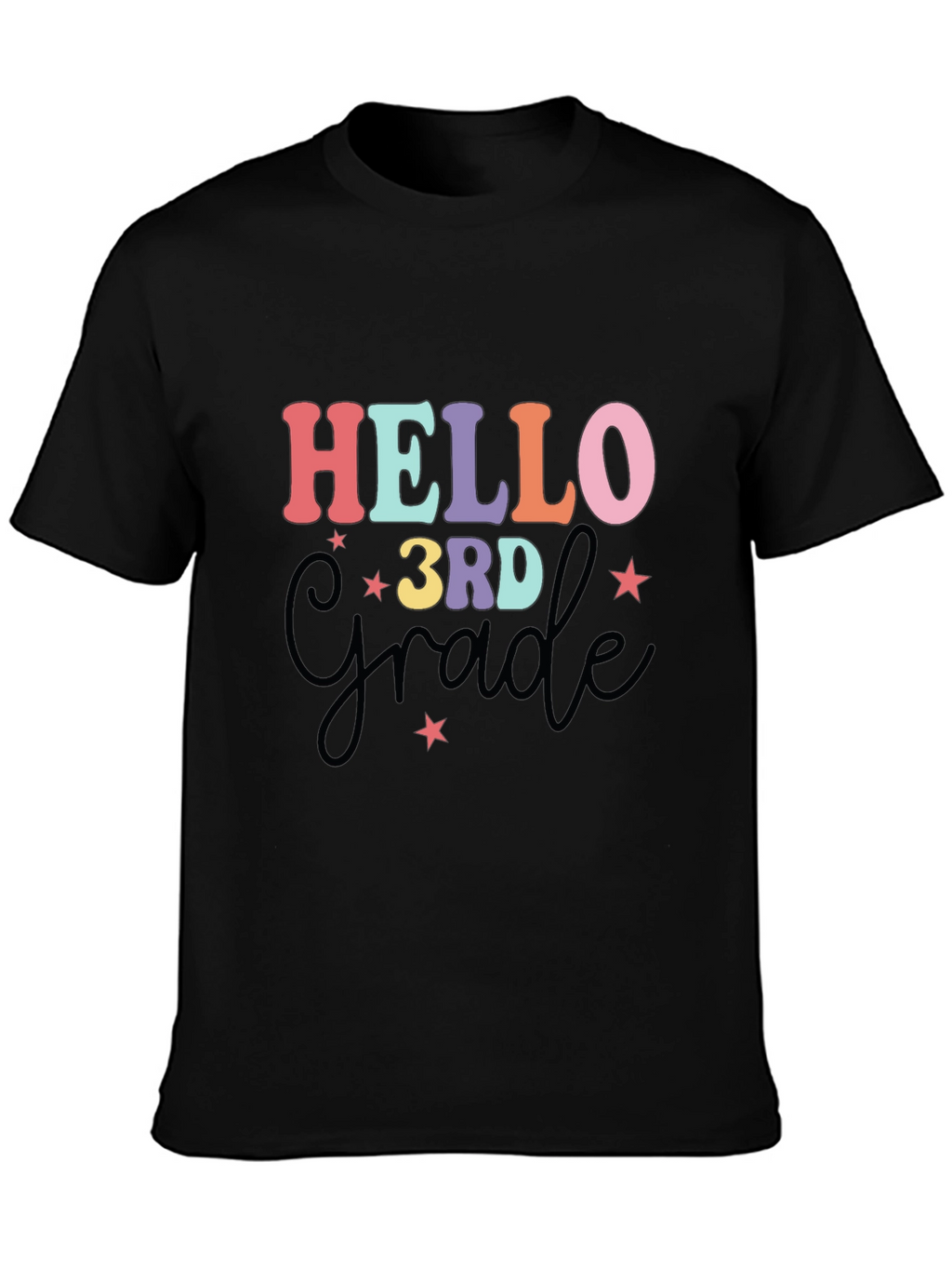 Hello 3rd Grade T-Shirt - Back to School