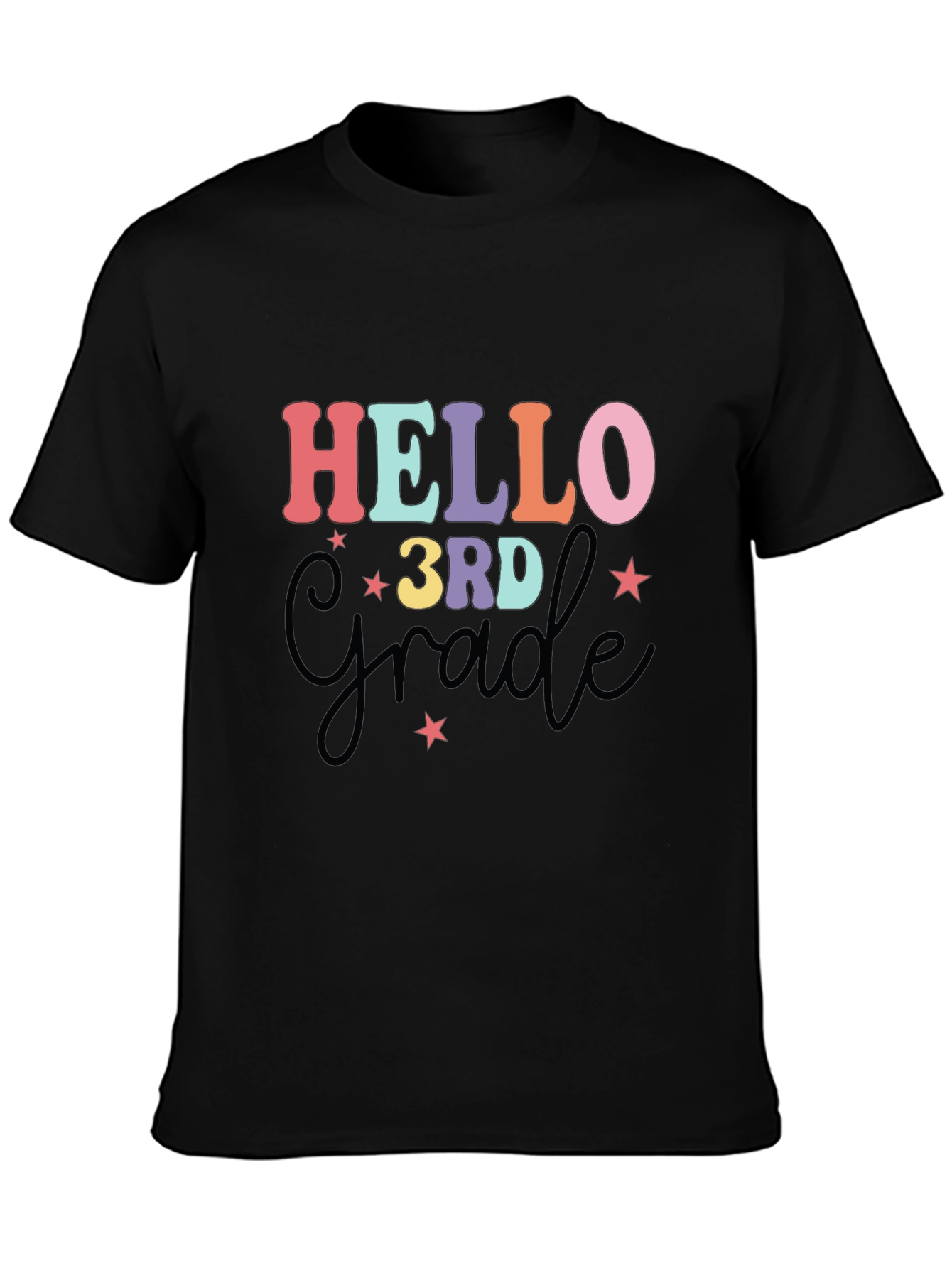 Hello 3rd Grade T-Shirt - Back to School