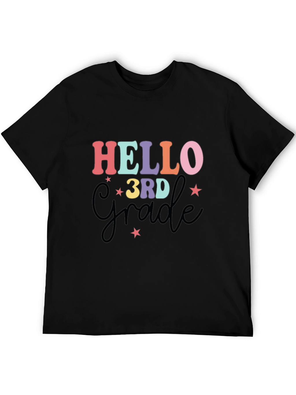 Hello 3rd Grade T-Shirt - Back to School