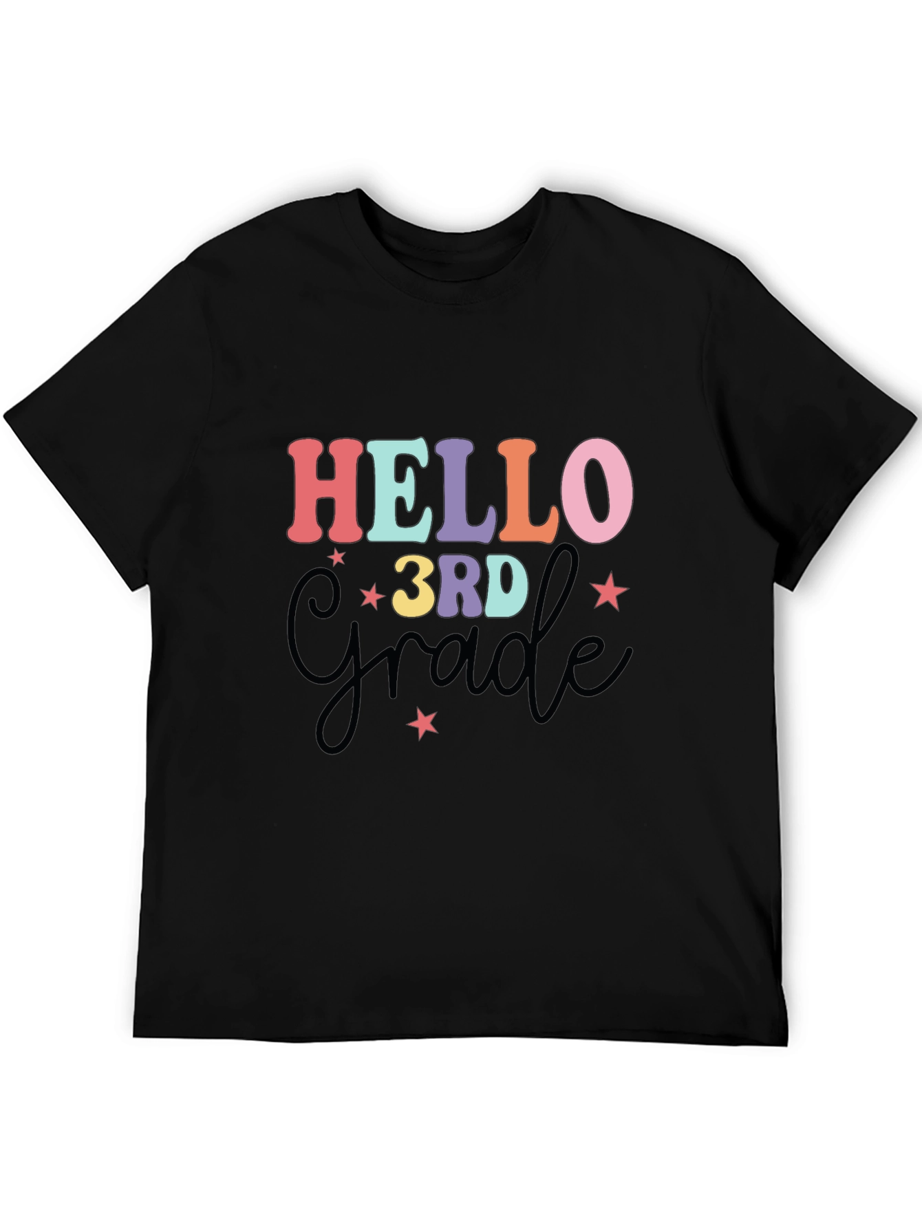 Hello 3rd Grade T-Shirt - Back to School