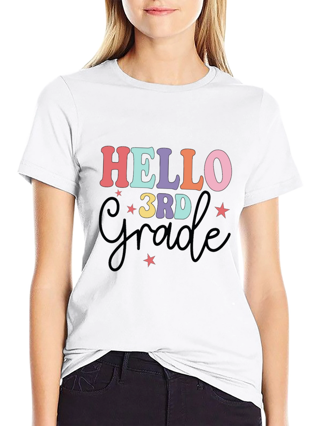 Hello 3rd Grade T-Shirt - Back to School