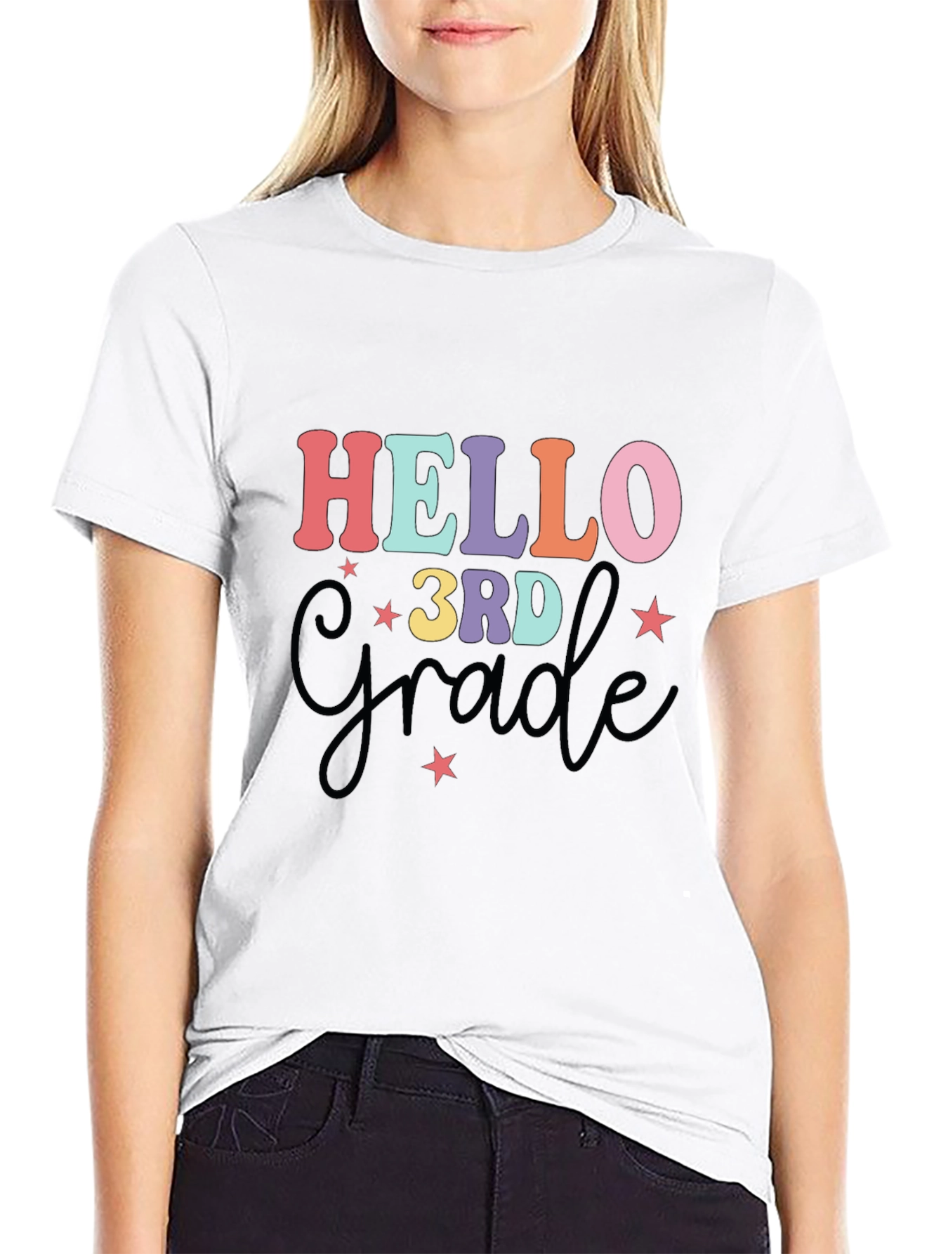 Hello 3rd Grade T-Shirt - Back to School