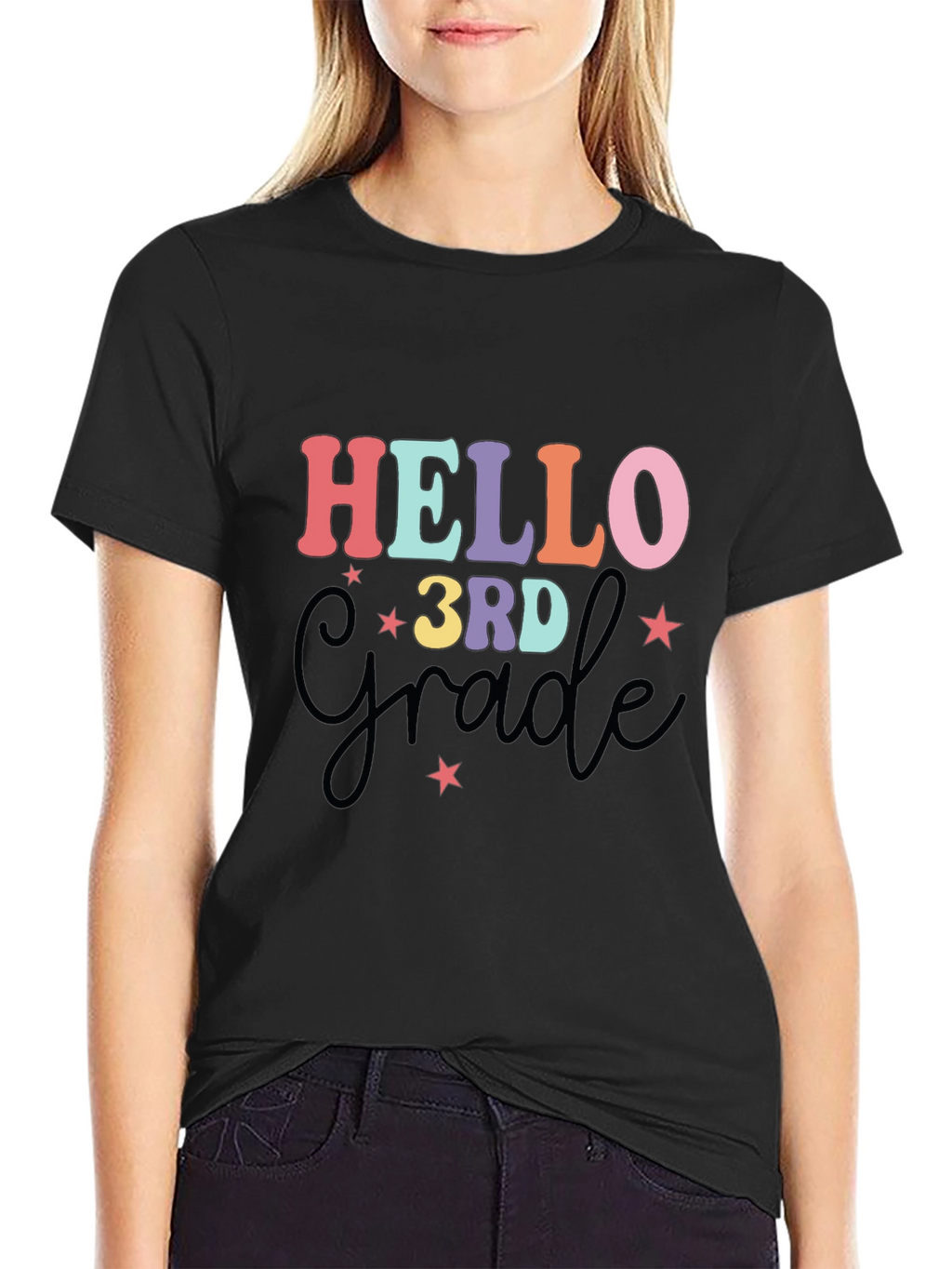 Hello 3rd Grade T-Shirt - Back to School