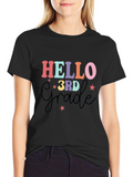 Hello 3rd Grade T-Shirt - Back to School
