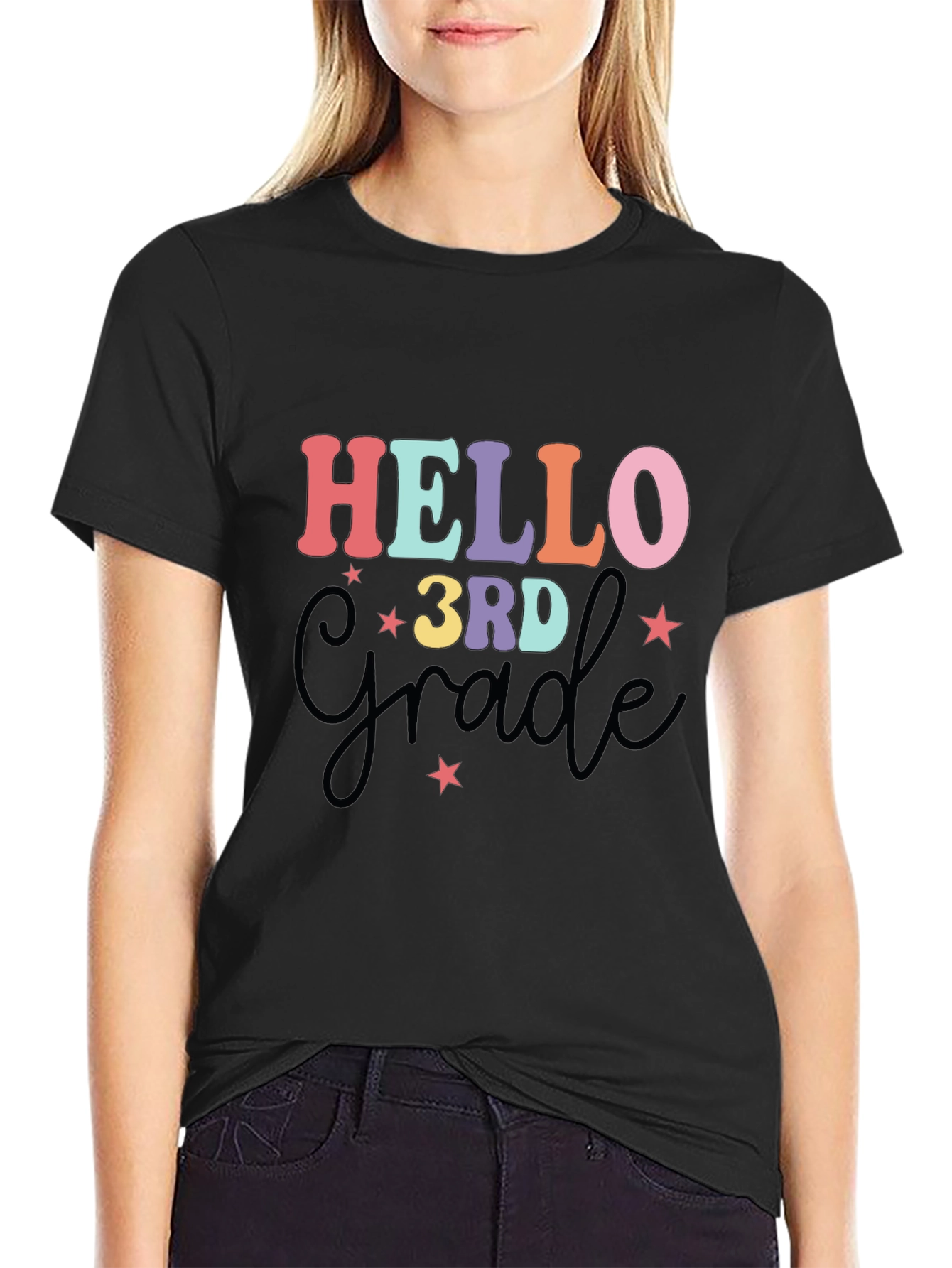 Hello 3rd Grade T-Shirt - Back to School