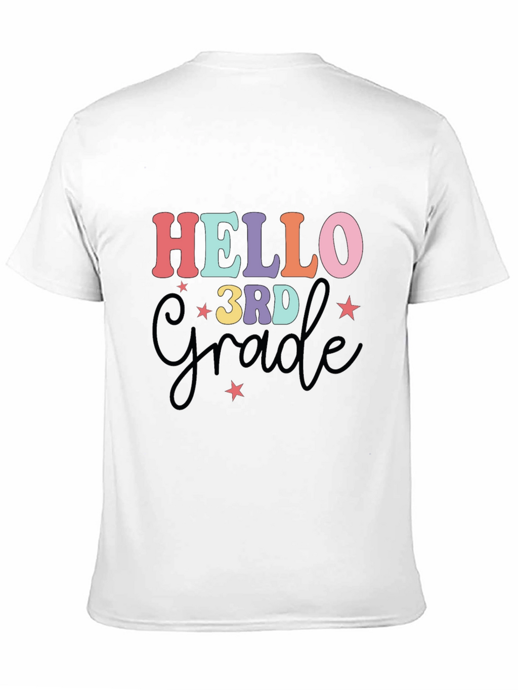 Hello 3rd Grade T-Shirt - Back to School