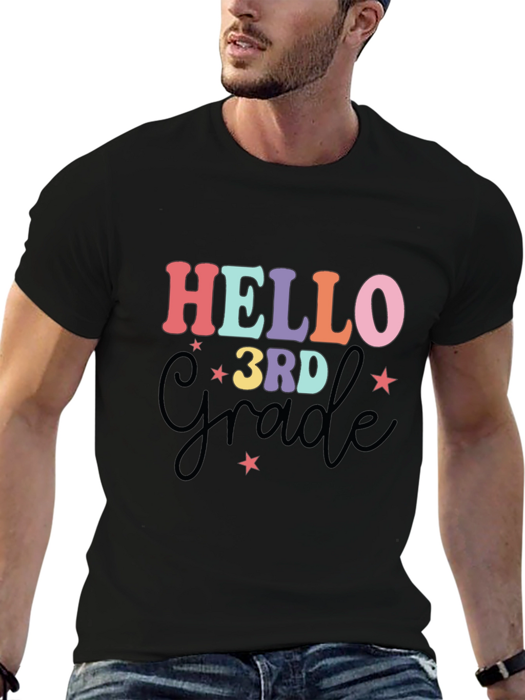 Hello 3rd Grade T-Shirt - Back to School