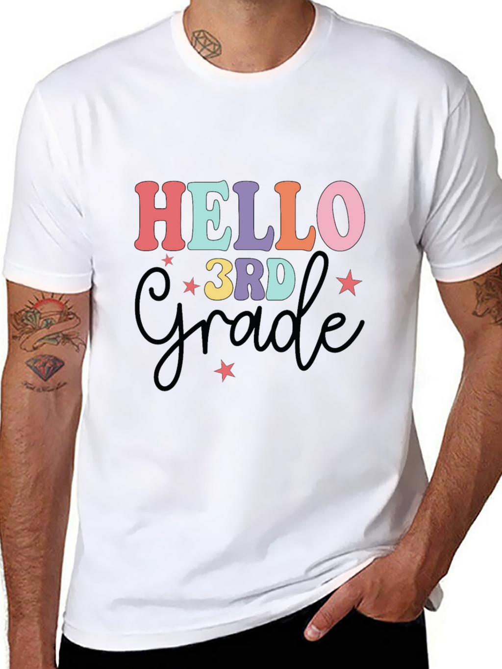 Hello 3rd Grade T-Shirt - Back to School