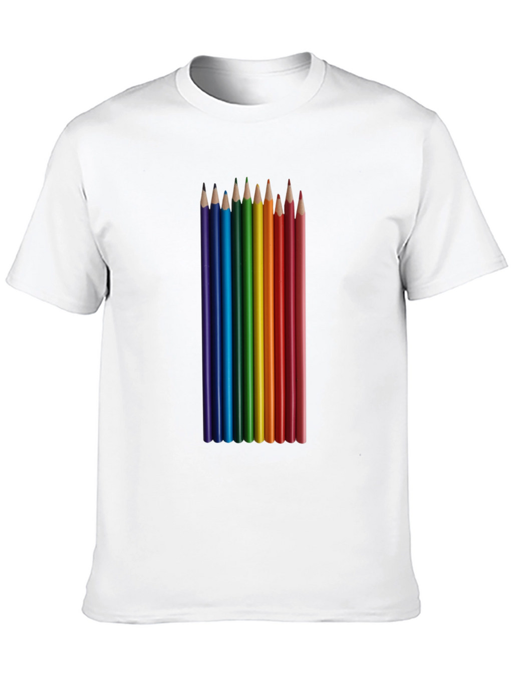 Rainbow Pencil T-Shirt - Art & Creativity
