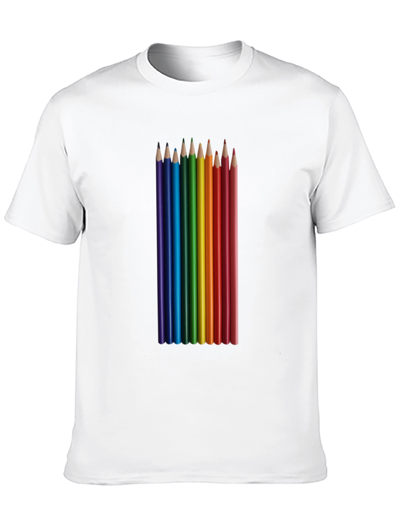 Rainbow Pencil T-Shirt - Art & Creativity
