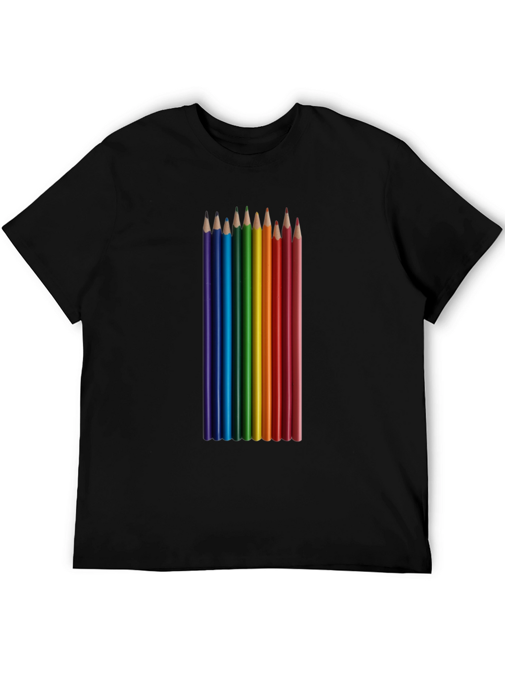 Rainbow Pencil T-Shirt - Art & Creativity