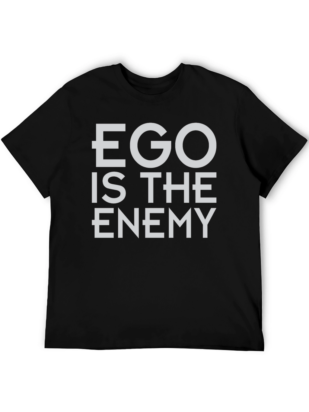 Ego Is The Enemy Graphic Tee - Black