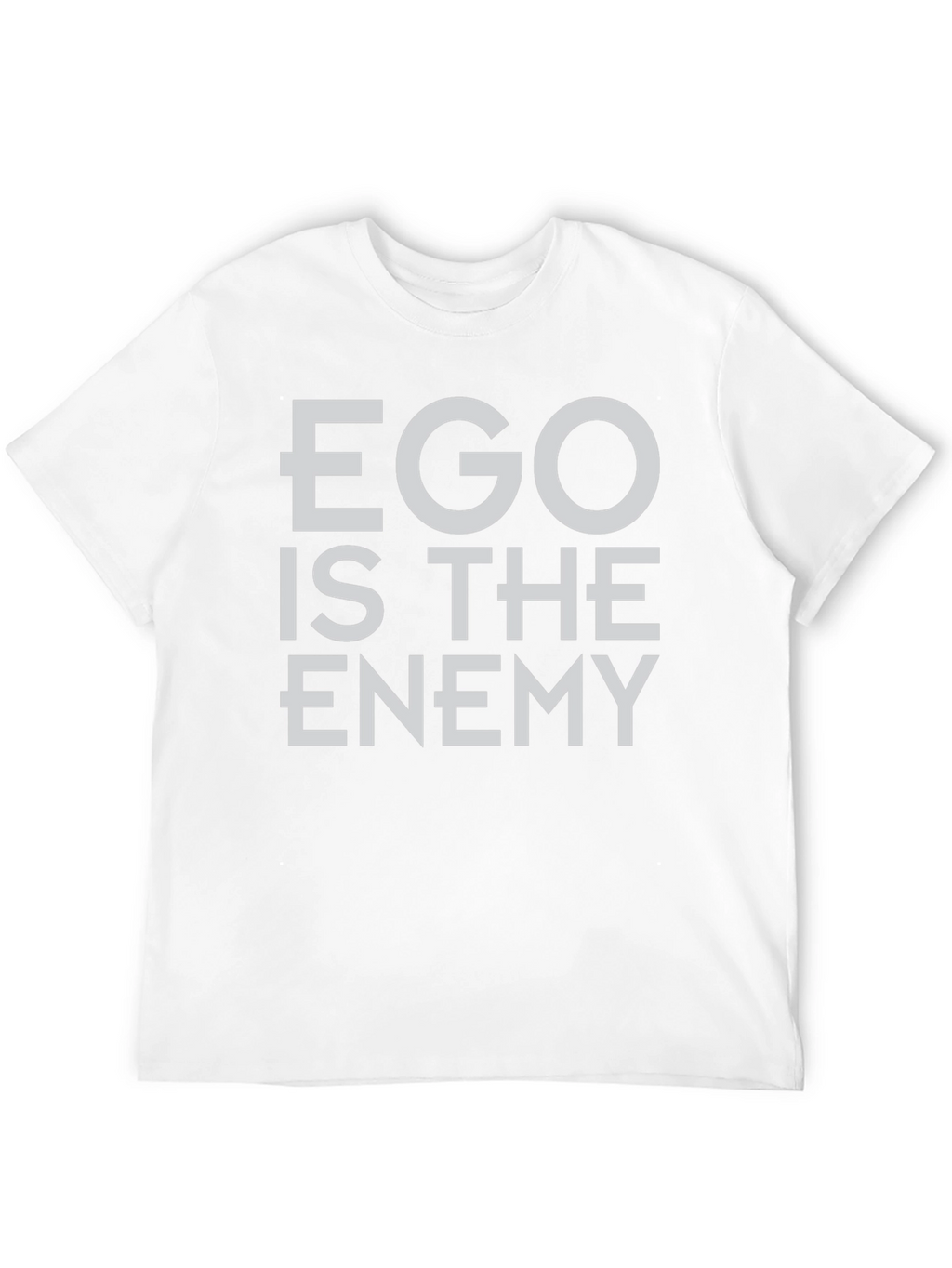 Ego Is The Enemy Graphic Tee - Black