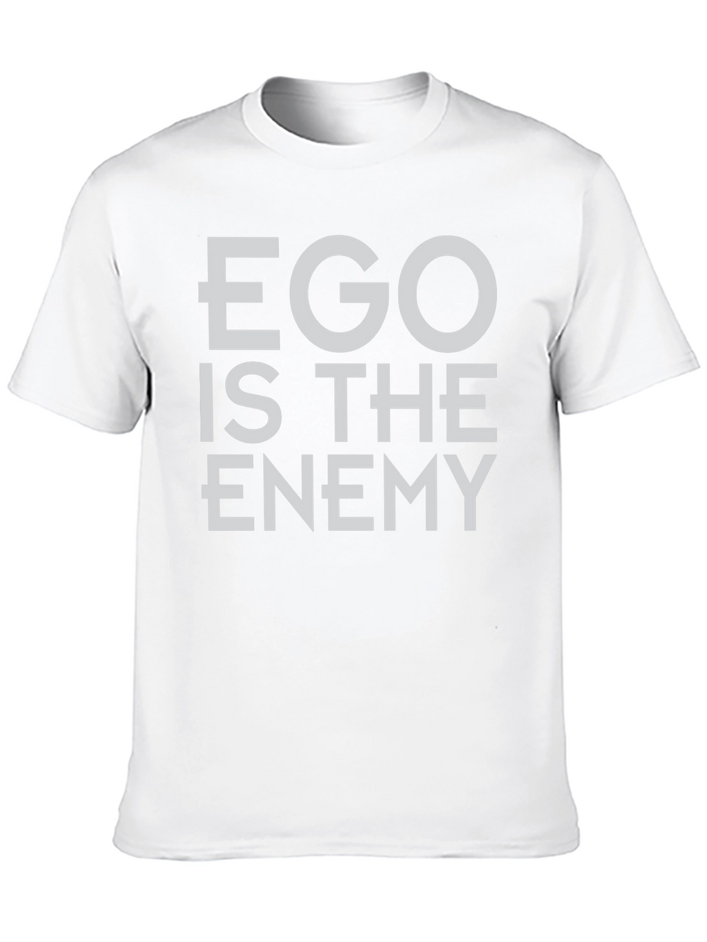 Ego Is The Enemy Graphic Tee - Black