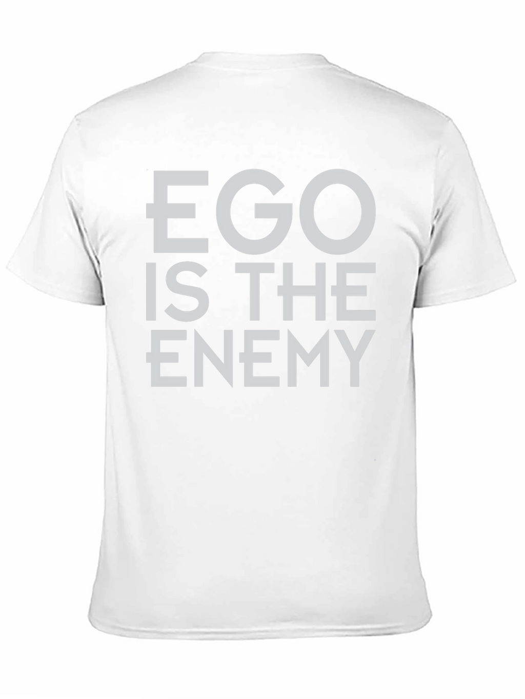 Ego Is The Enemy Graphic Tee - Black