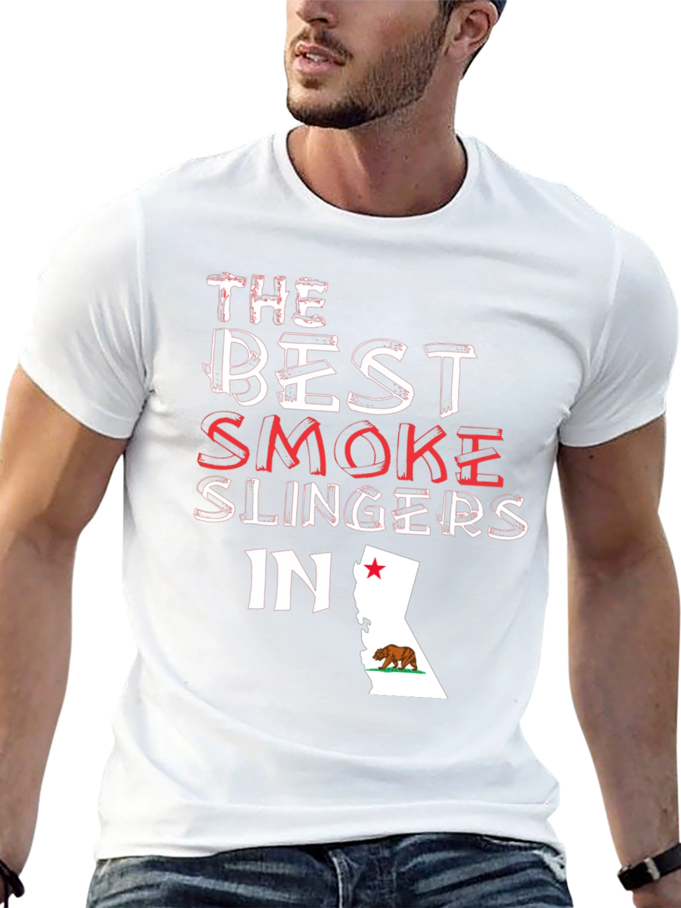 Best Smoke Slingers California T-Shirt