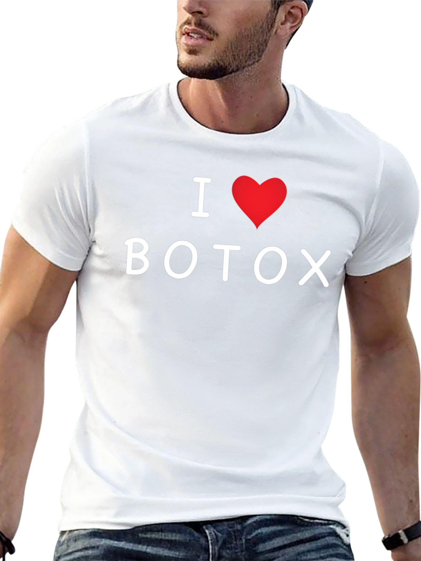 I Heart Botox T-Shirt - Funny Graphic Tee