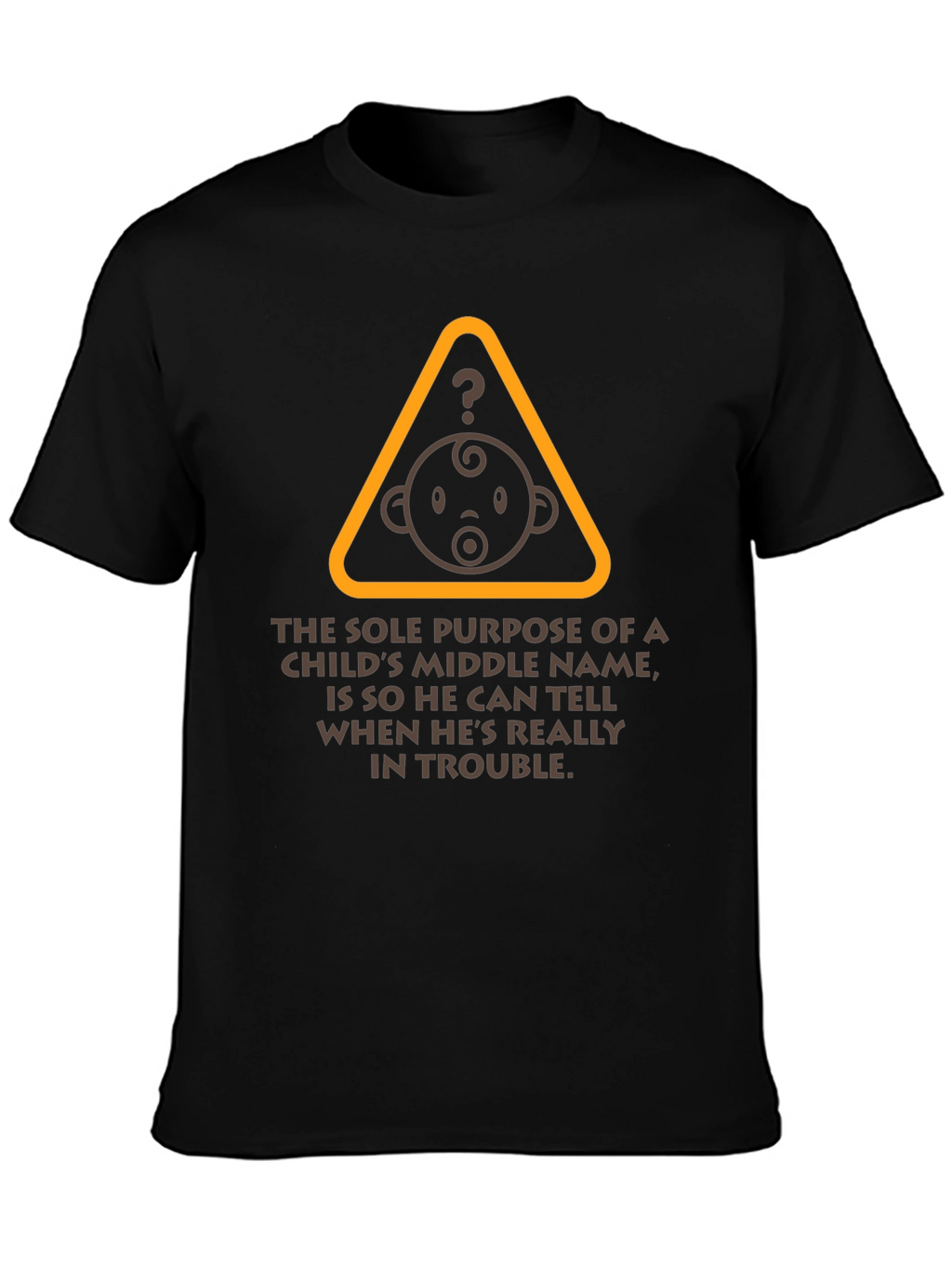 Funny Middle Name Baby T-Shirt