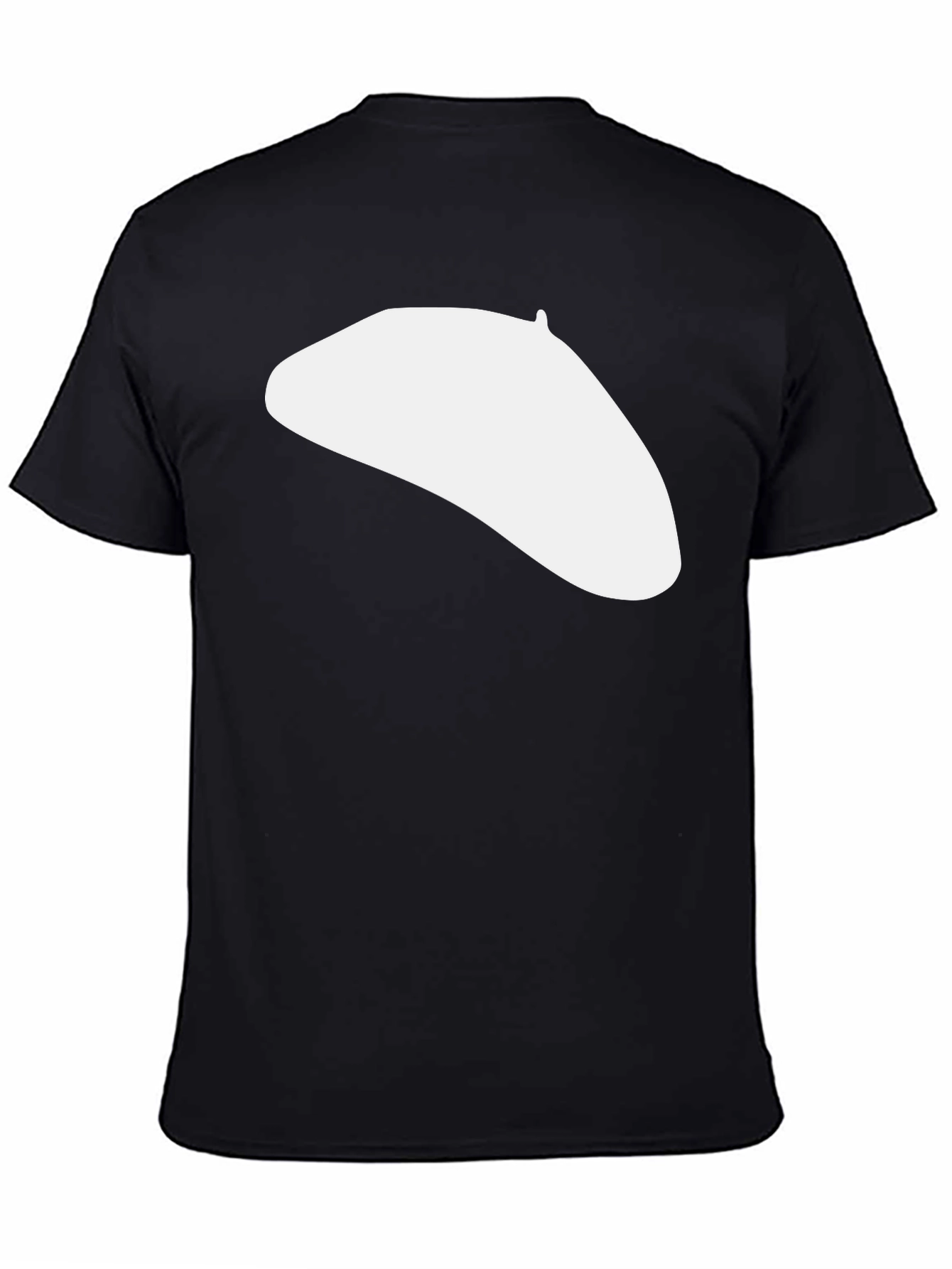 Beret T-Shirt - Stylish Parisian Flair