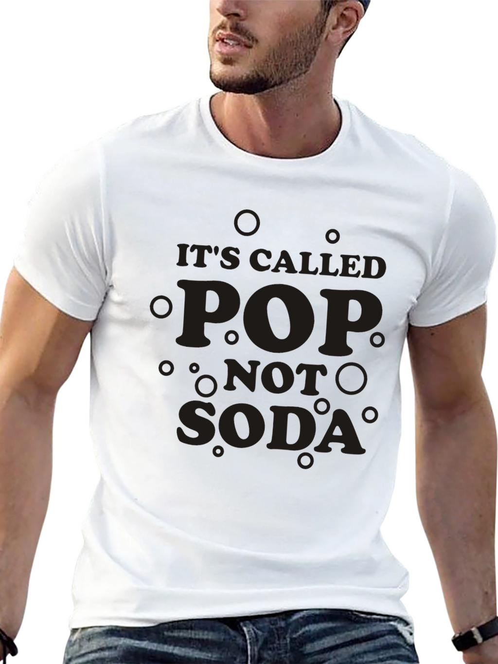 Its Called Pop Not Soda Graphic T-Shirt