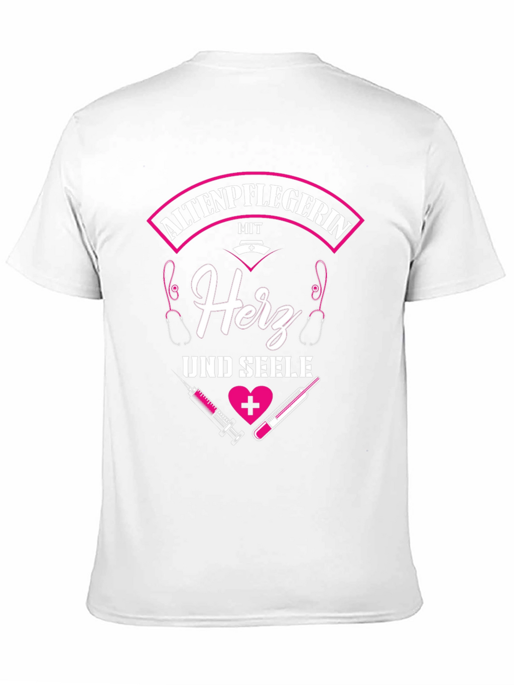 Altenpflegerin Heart & Soul Graphic Tee