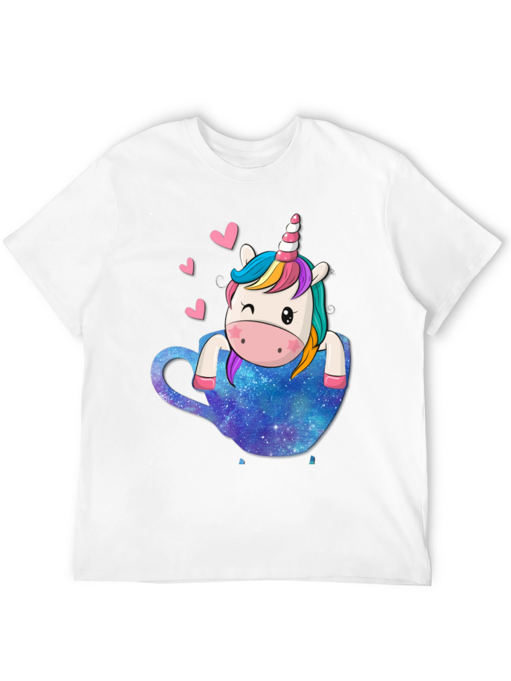 Unicorn In Tea Cup Graphic Tee