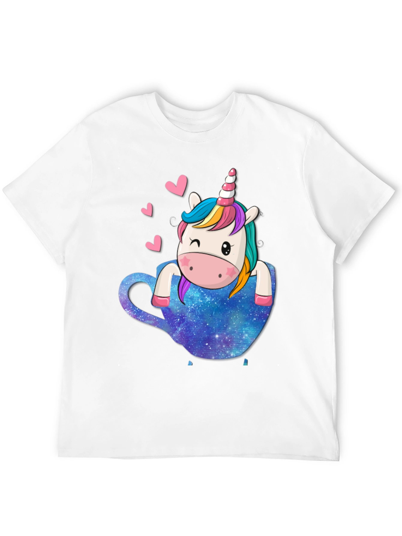 Unicorn In Tea Cup Graphic Tee