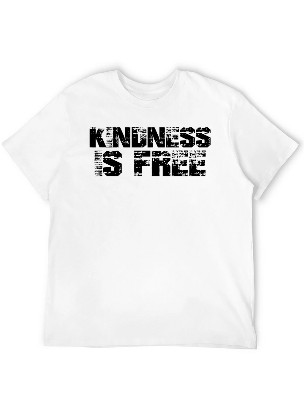 Kindness is Free Black Graphic Tee