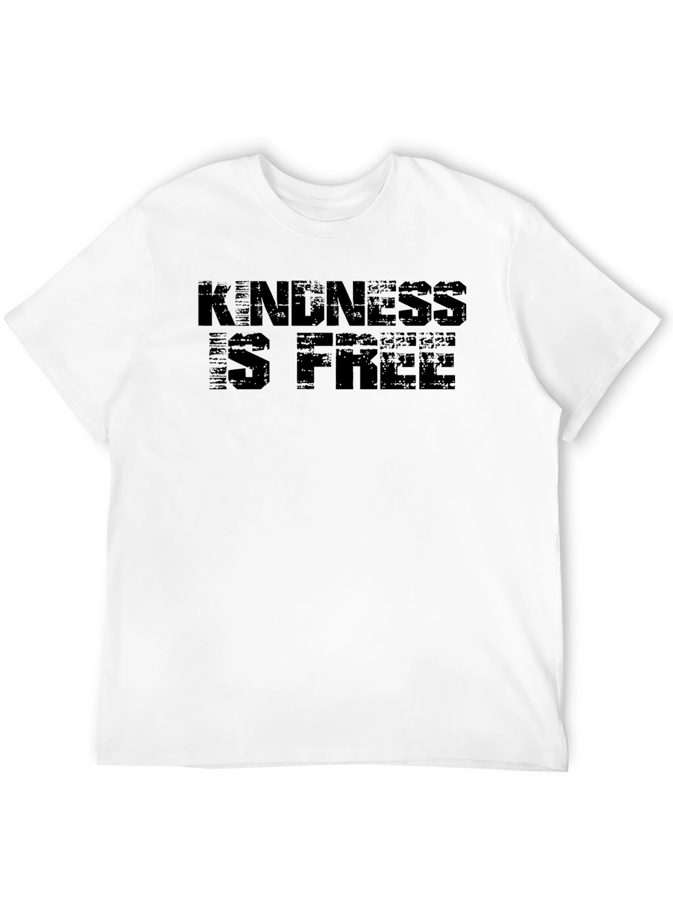 Kindness is Free Black Graphic Tee