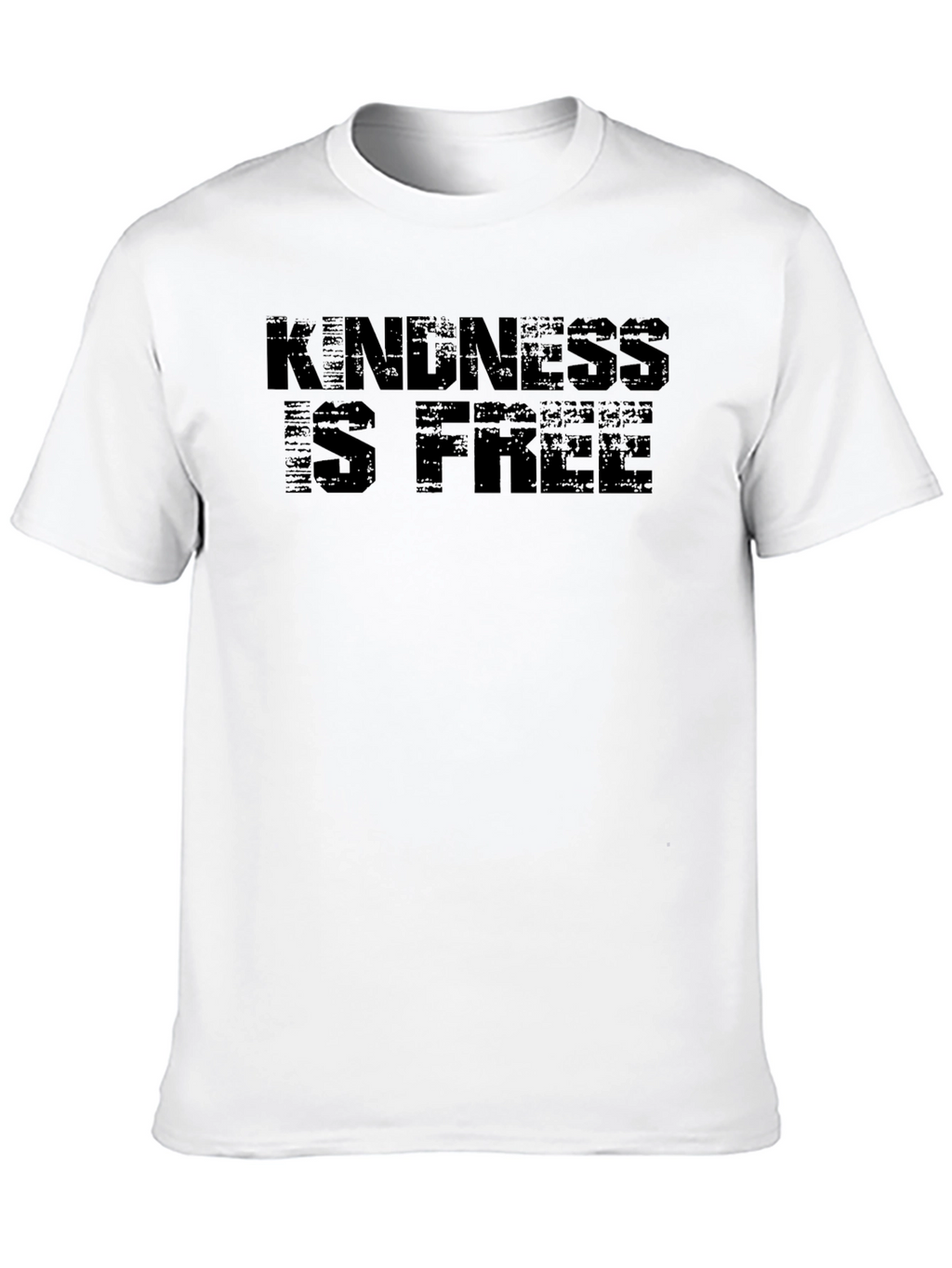 Kindness is Free Black Graphic Tee