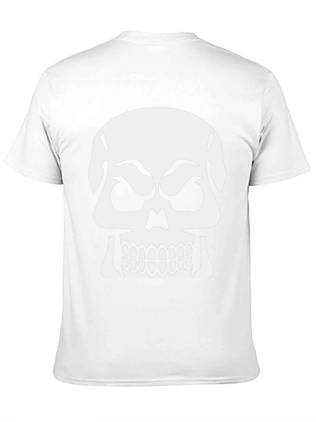 Skull Graphic T-Shirt - Black Cotton Tee