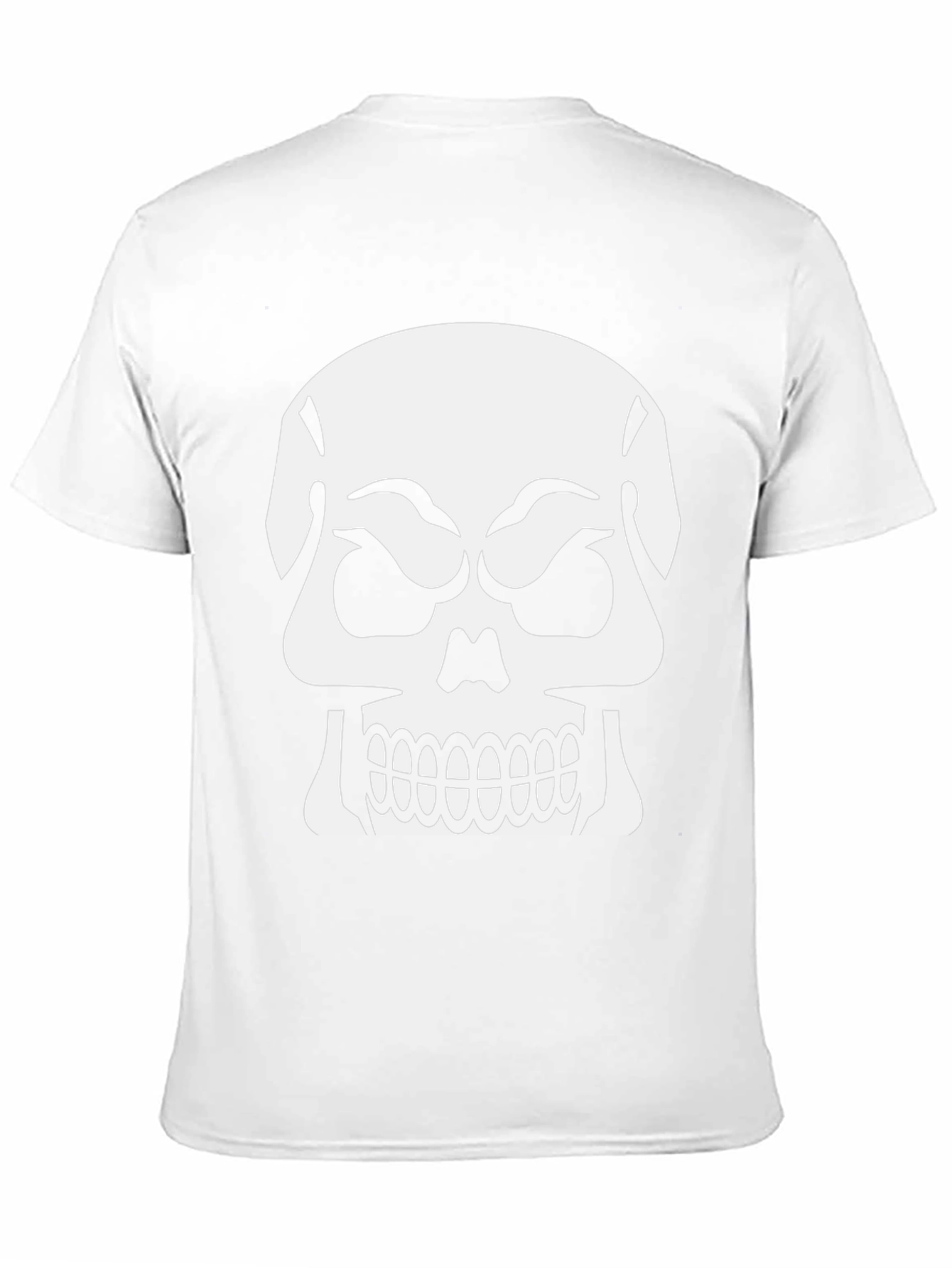 Skull Graphic T-Shirt - Black Cotton Tee