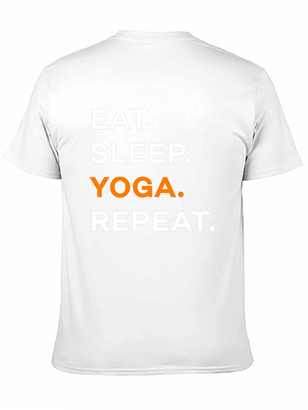 Eat Sleep Yoga Repeat T-Shirt - Soft Cotton Blend