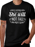 God Is Within Her Graphic T-Shirt - #Momlife Edition
