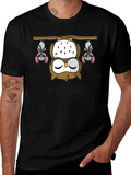 Be Different Owl and Bats Graphic T-Shirt