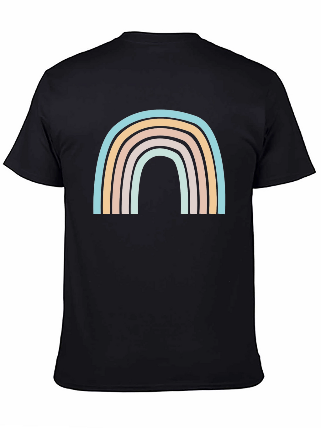 Retro Rainbow Graphic Tee