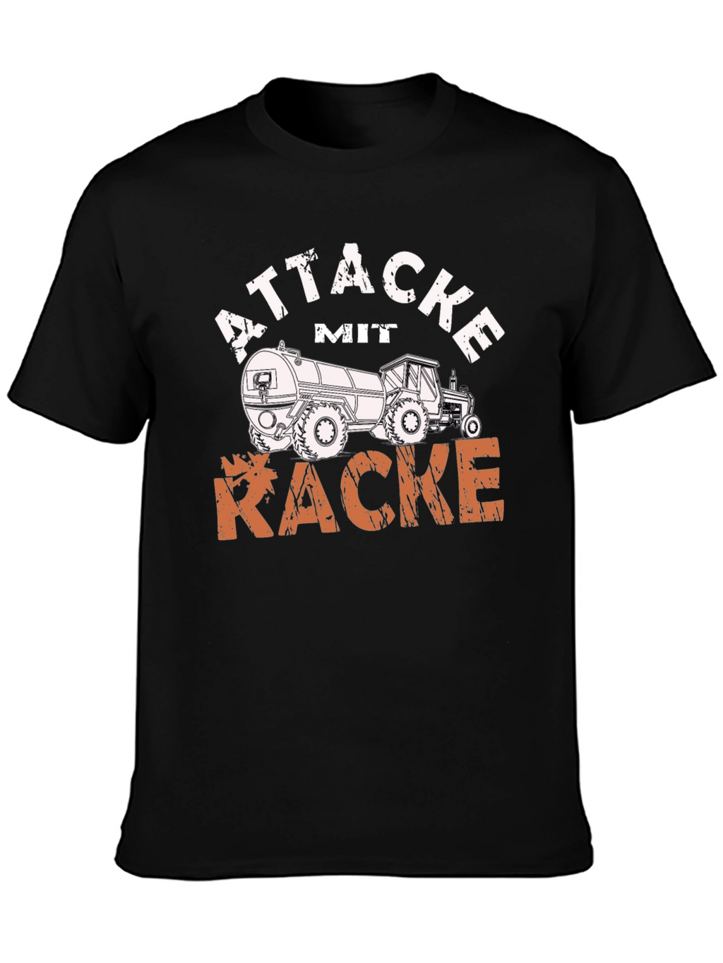 Attacke mit Kacke Tractor T-Shirt