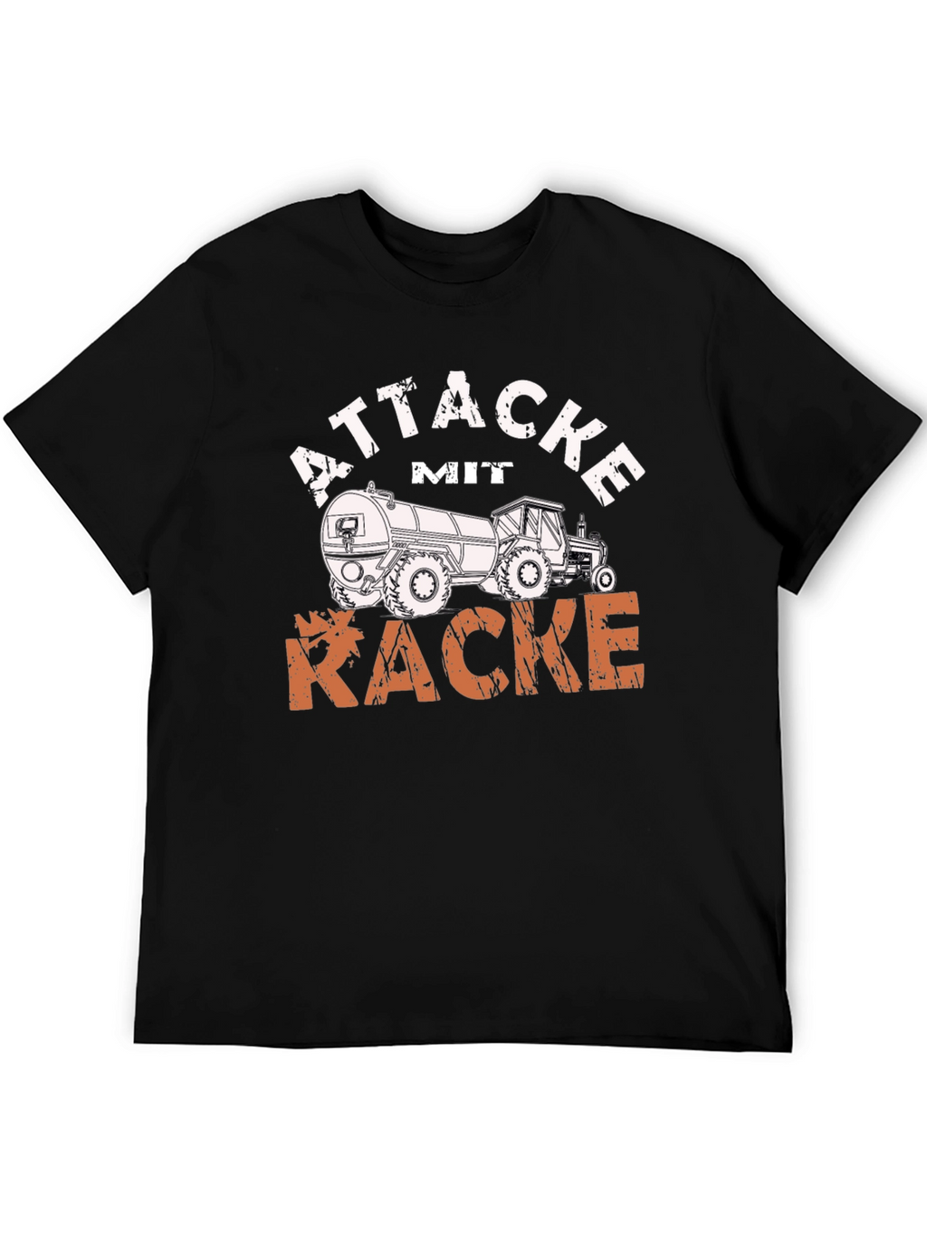 Attacke mit Kacke Tractor T-Shirt
