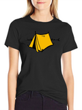 Camping Tent Graphic T-Shirt